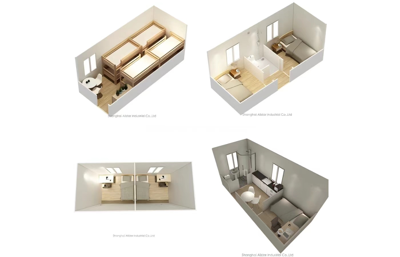 40フィートの高級カスタマイズされた40フィートの固定コンテナハウス二重層ハウス大空間 40フィートの高級カスタマイズされた40フィートの固定コンテナハウス二重層ハウス大空間