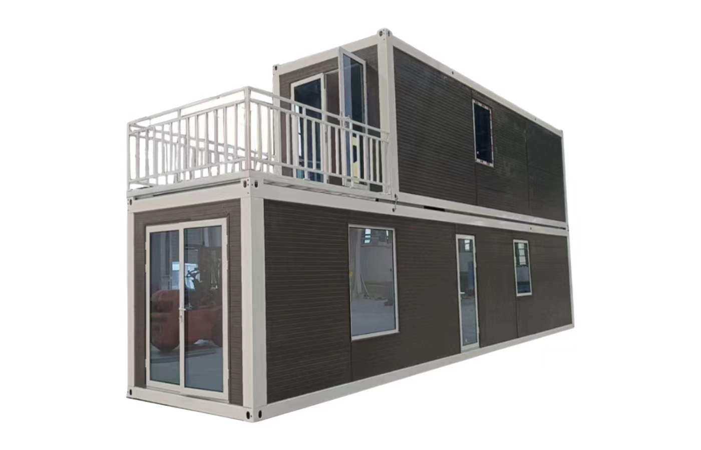 40フィートの高級カスタマイズされた40フィートの固定コンテナハウス二重層ハウス大空間 40フィートの高級カスタマイズされた40フィートの固定コンテナハウス二重層ハウス大空間