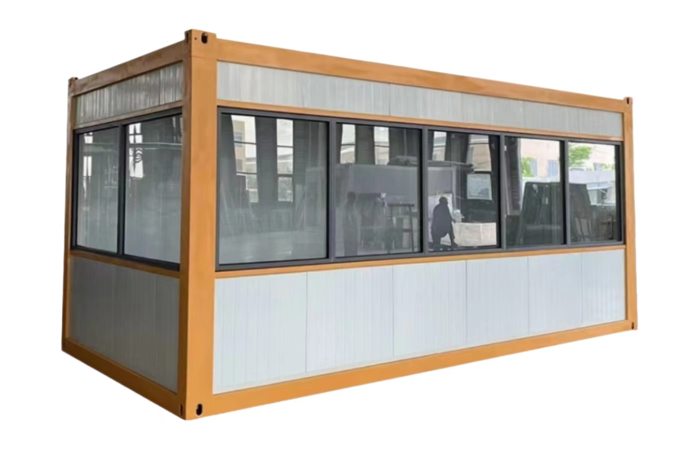 40フィートの高級カスタマイズされた40フィートの固定コンテナハウス二重層ハウス大空間 40フィートの高級カスタマイズされた40フィートの固定コンテナハウス二重層ハウス大空間