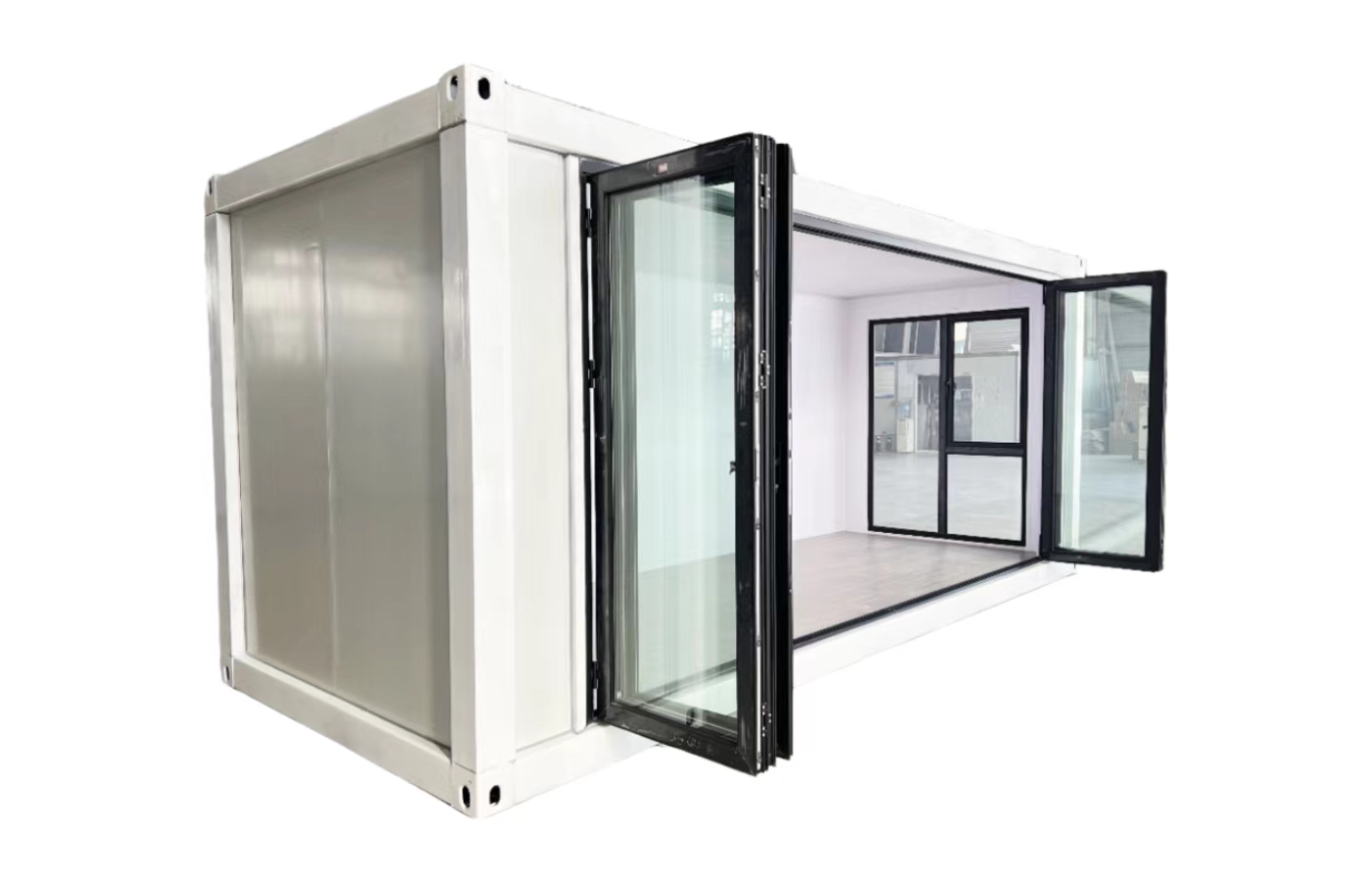 40フィートの高級カスタマイズされた40フィートの固定コンテナハウス二重層ハウス大空間 40フィートの高級カスタマイズされた40フィートの固定コンテナハウス二重層ハウス大空間