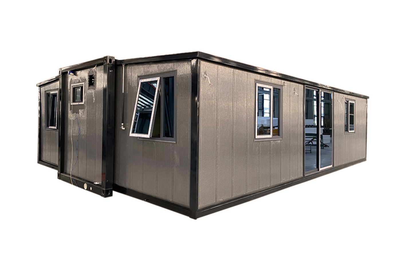 金属製の外部ガセットプレートが付いている40フィートの高級カスタマイズされた30フィートの拡張可能なコンテナ